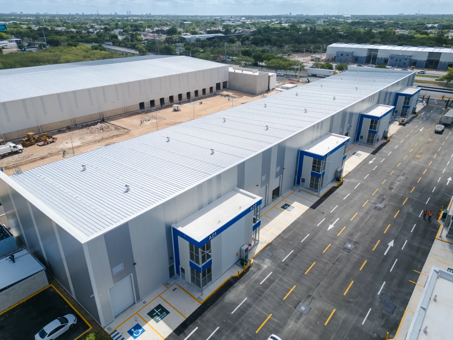 Exterior de Nexa Periférico — Nave Tipo A