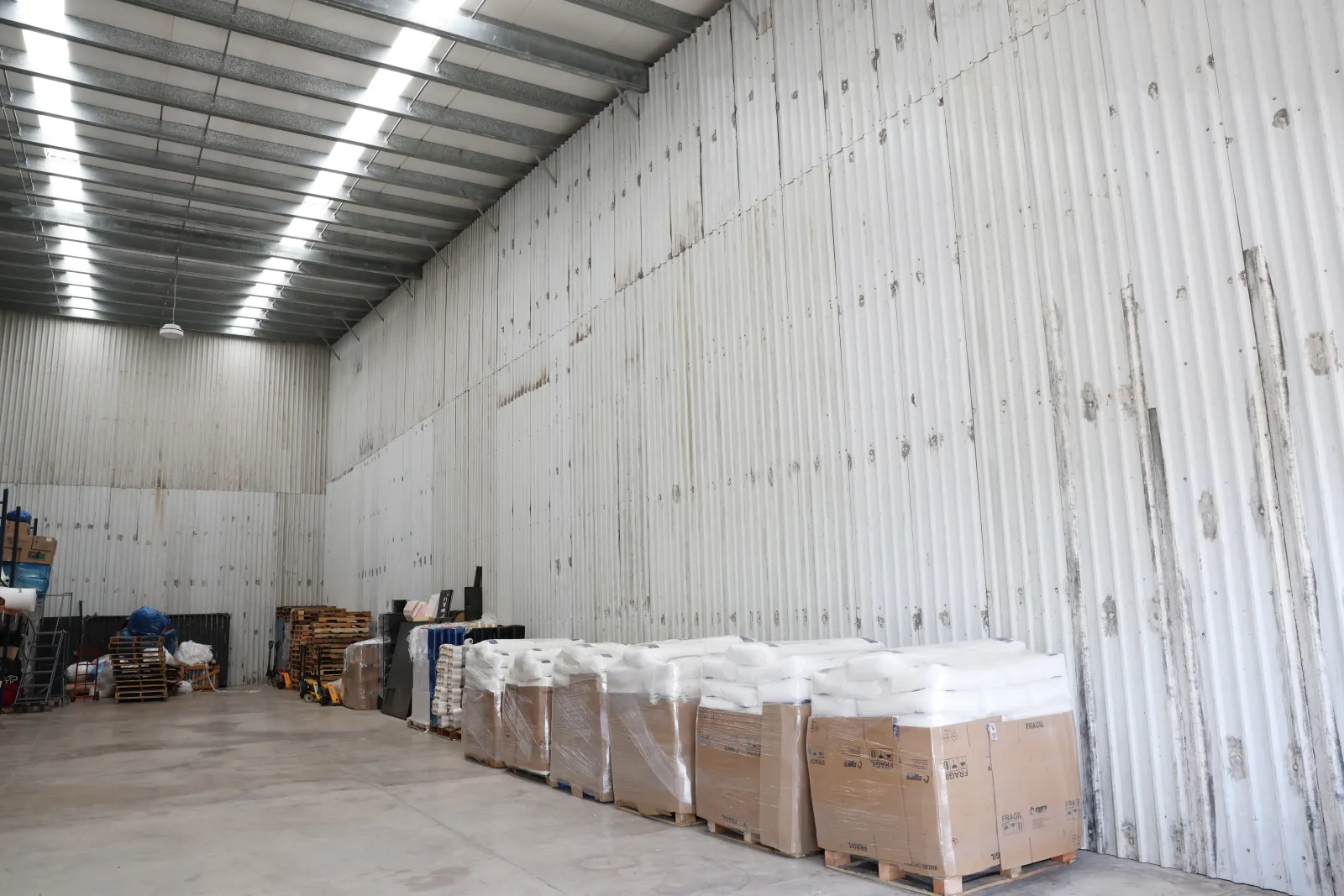 Nexa Parque Industrial Yucatán — interior de bodega